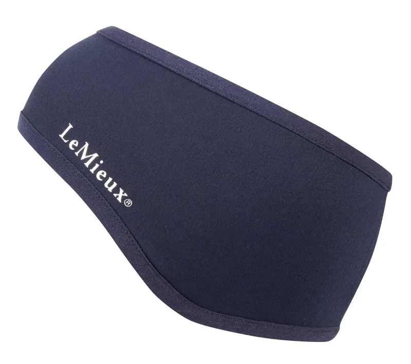 LeMieux Ear Warmer Headband Indigo-2