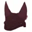 LeMieux Vogue Braided Fly Hood/Veil Burgundy