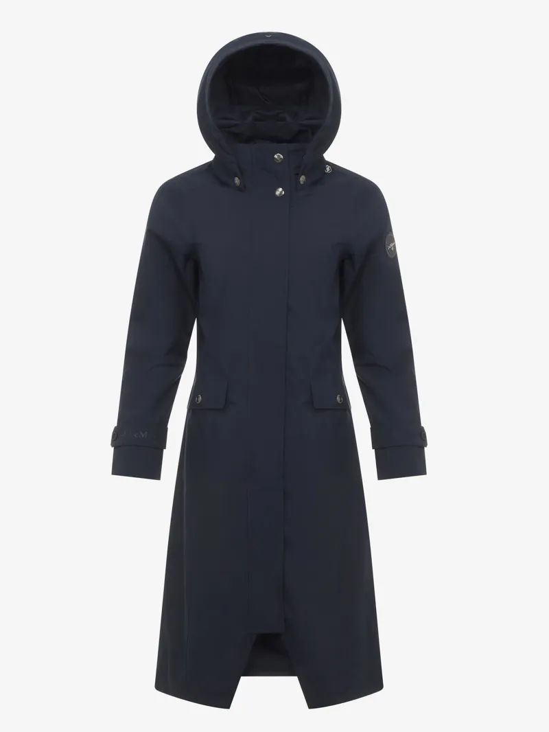 LeMieux Amelie Waterproof Lightweight Riding Coat Navy-12