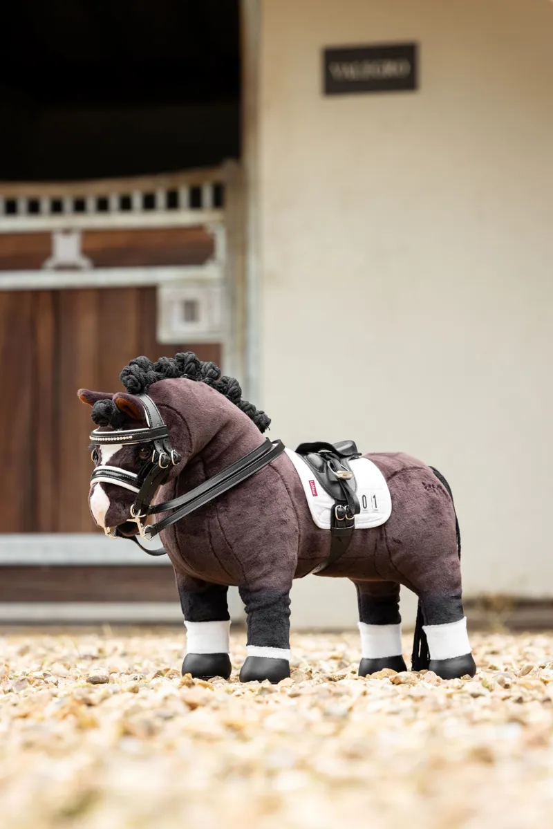 LeMieux Toy Pony Dressage Saddle Black-2