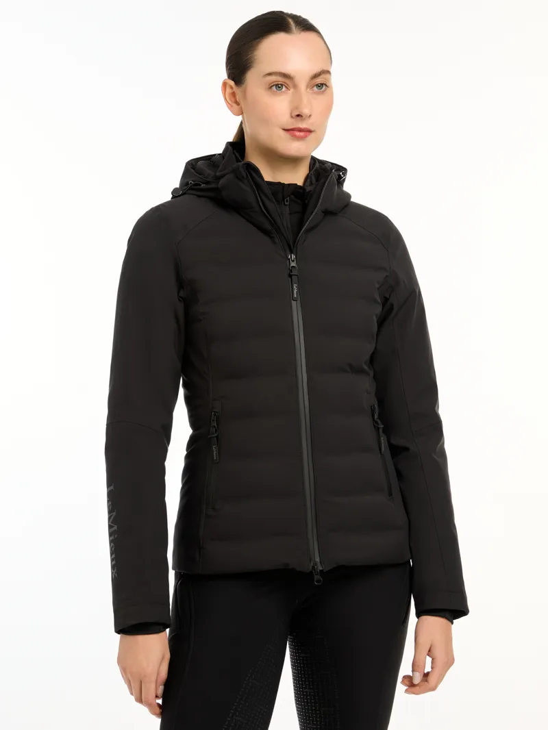 LeMieux Ladies Brooke Waterproof Hybrid Jacket Black-6