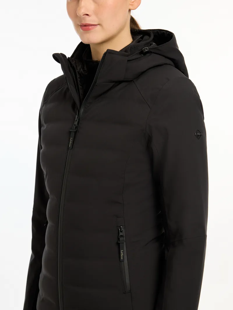 LeMieux Ladies Brooke Waterproof Hybrid Jacket Black-7