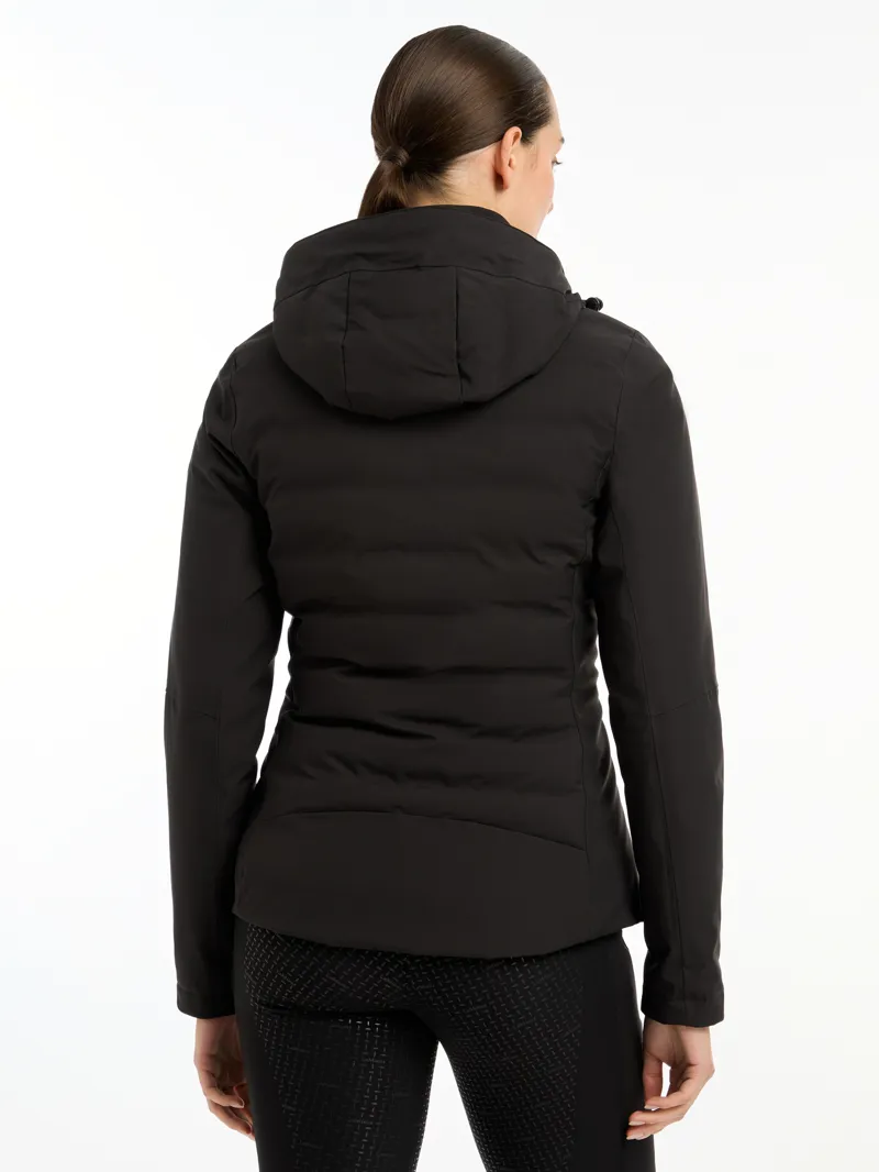 LeMieux Ladies Brooke Waterproof Hybrid Jacket Black-8