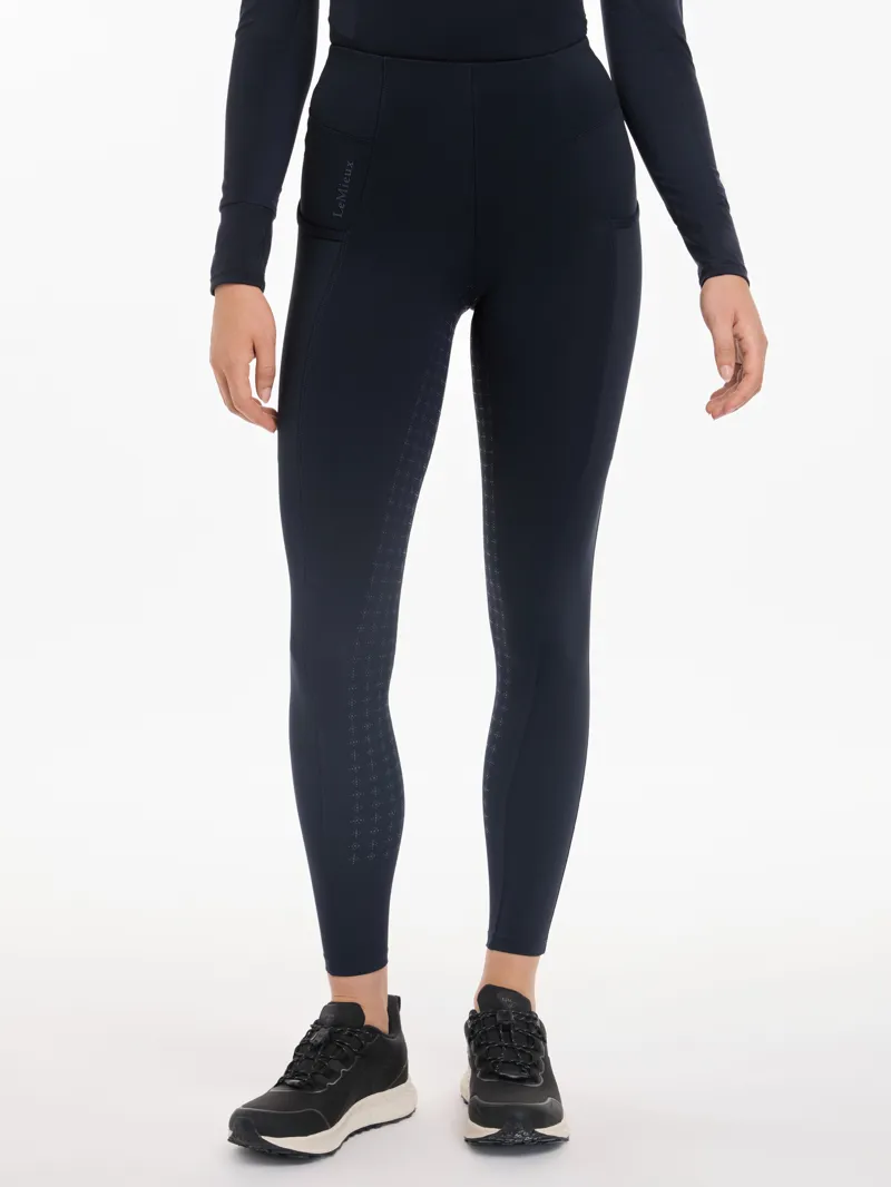 LeMieux Ladies Naomi Pull On Breech Navy-1