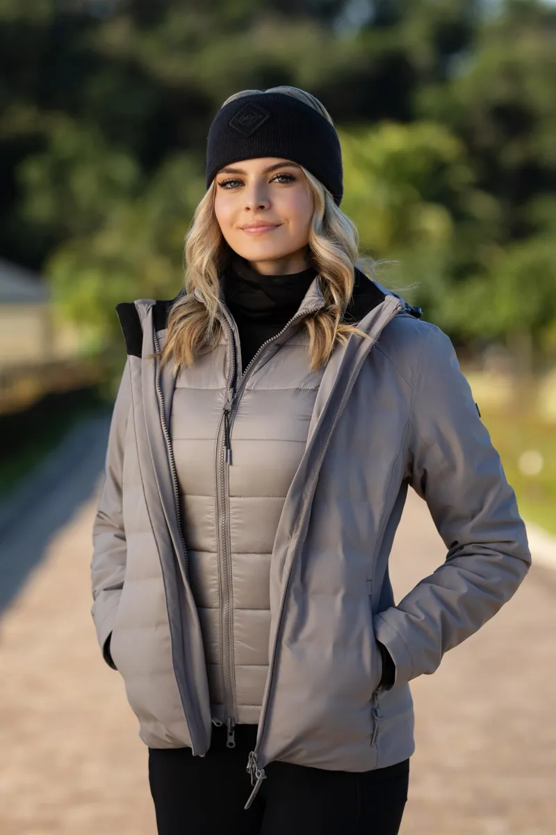 LeMieux Ladies Brooke Waterproof Hybrid Jacket Ash