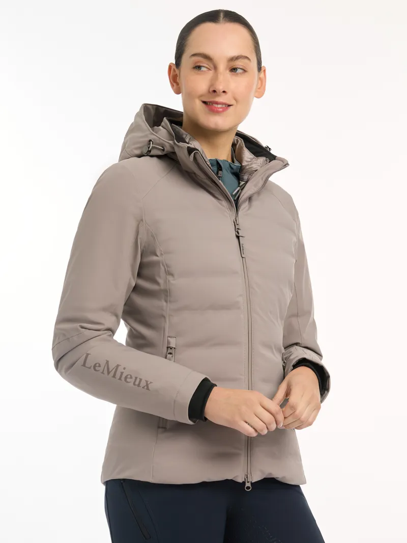 LeMieux Ladies Brooke Waterproof Hybrid Jacket Ash-7