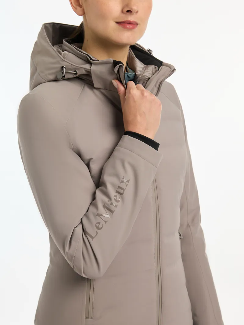 LeMieux Ladies Brooke Waterproof Hybrid Jacket Ash-9