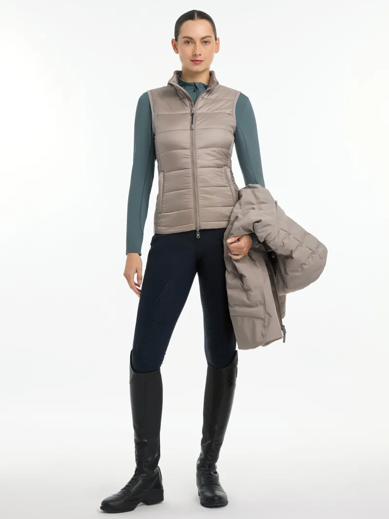 LeMieux Ladies Brooke Waterproof Hybrid Jacket Ash-11