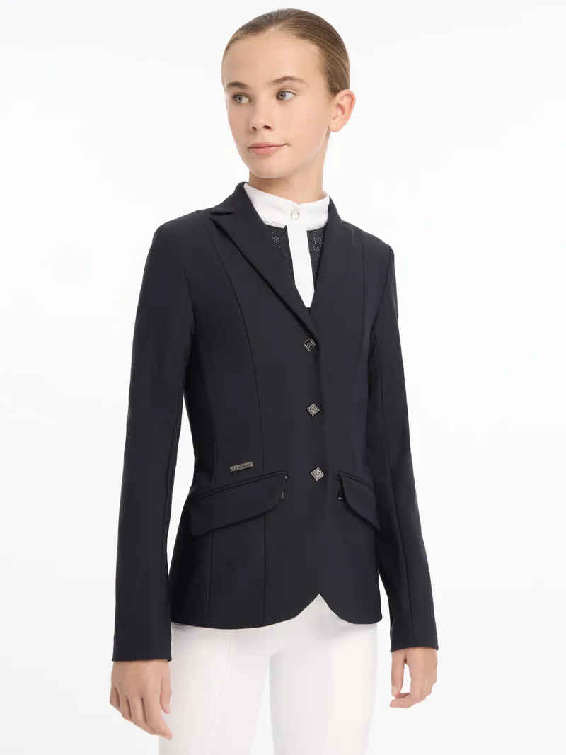 LeMieux Young Rider Kennedy Show Jacket Navy-3