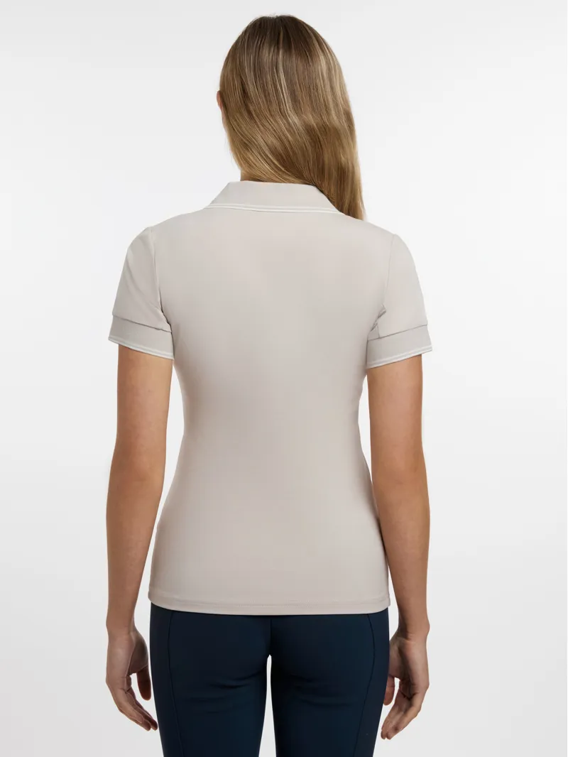 LeMieux Serena Sports Polo Stone-2