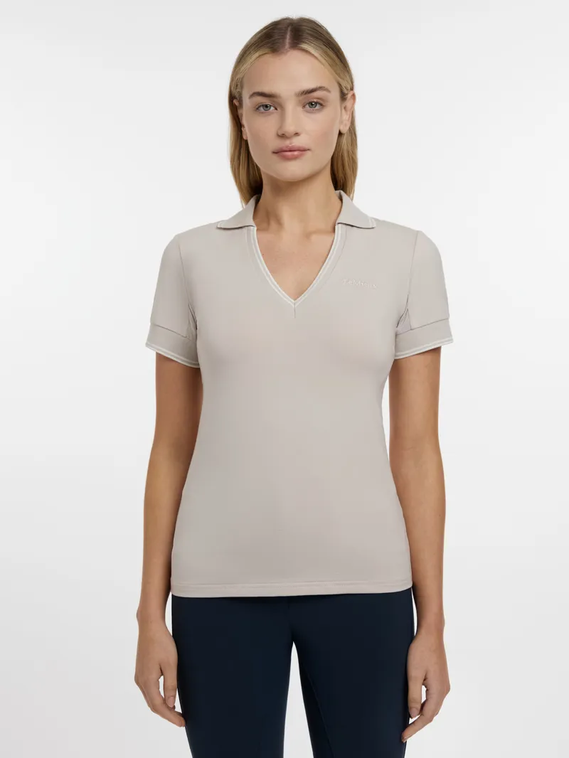 LeMieux Serena Sports Polo Stone-4