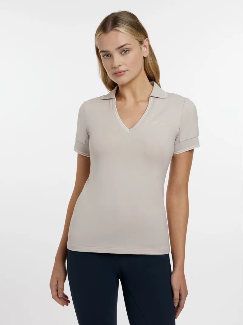 LeMieux Serena Sports Polo Stone-5