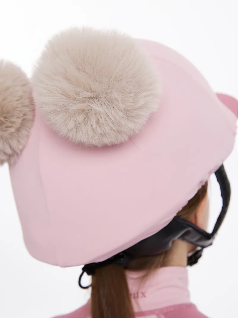 LeMieux Mini Double Pom Hat Silk Blossom-4