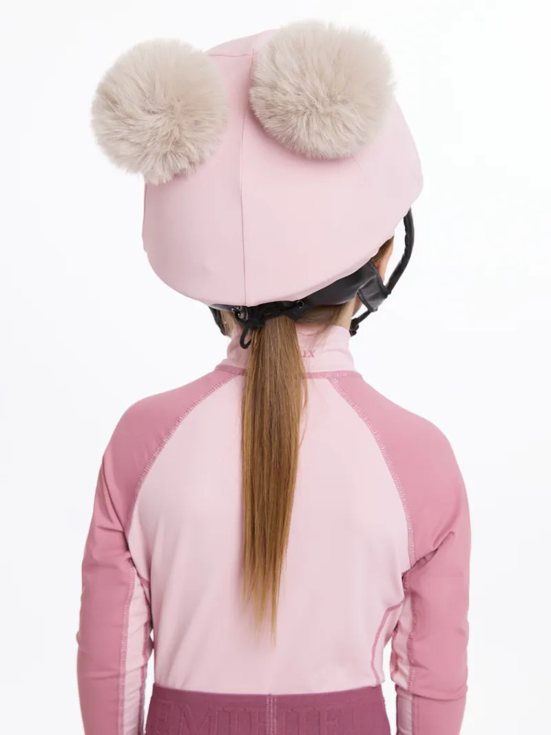 LeMieux Mini Double Pom Hat Silk Blossom-3