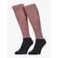 LeMieux Competition Socks 2 Pack Peony