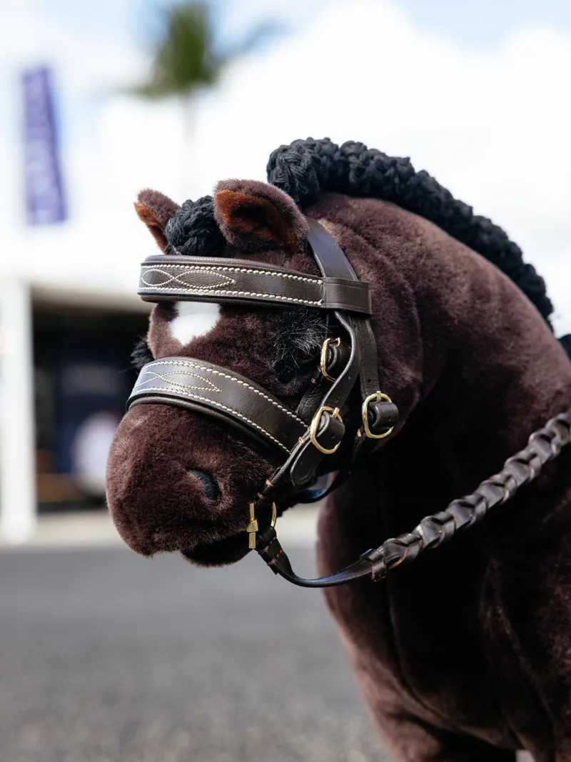 LeMieux Toy Pony Hunter Bridle Brown