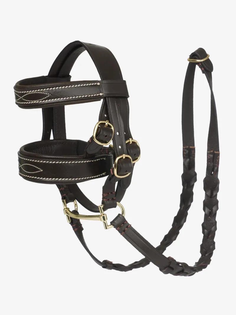 LeMieux Toy Pony Hunter Bridle Brown-1