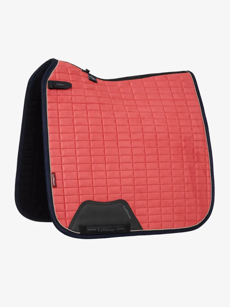 LeMieux Suede Dressage Square Cranberry-4