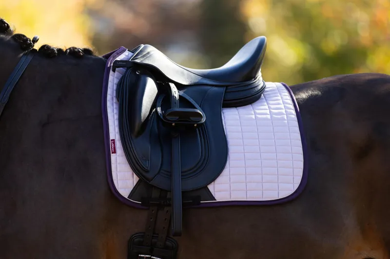 LeMieux Suede Dressage Square Lilac