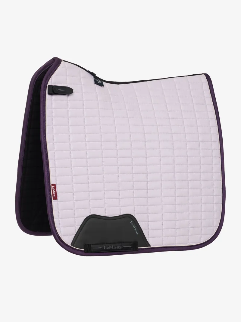 LeMieux Suede Dressage Square Lilac-1