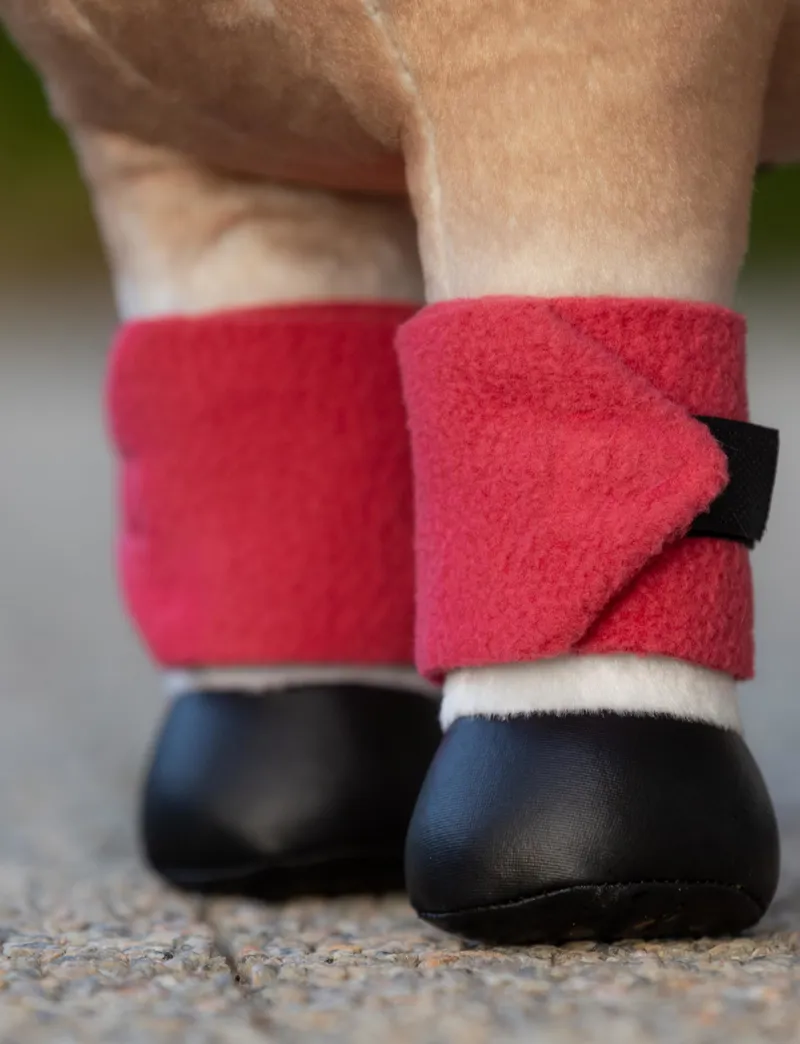 LeMieux Toy Pony Bandages Cranberry