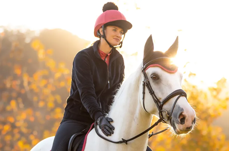 LeMieux Ladies Liberty Fleece Zip Through Navy-1