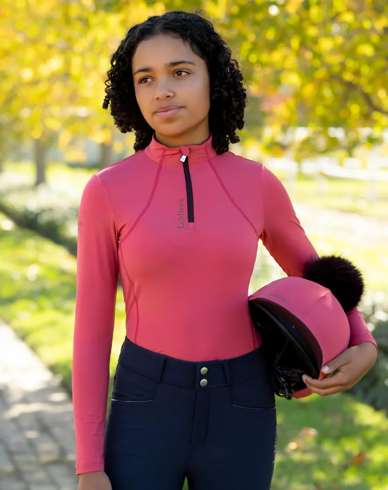 LeMieux AW25 Young Rider Baselayer-Cranberry Autumn Winter 25