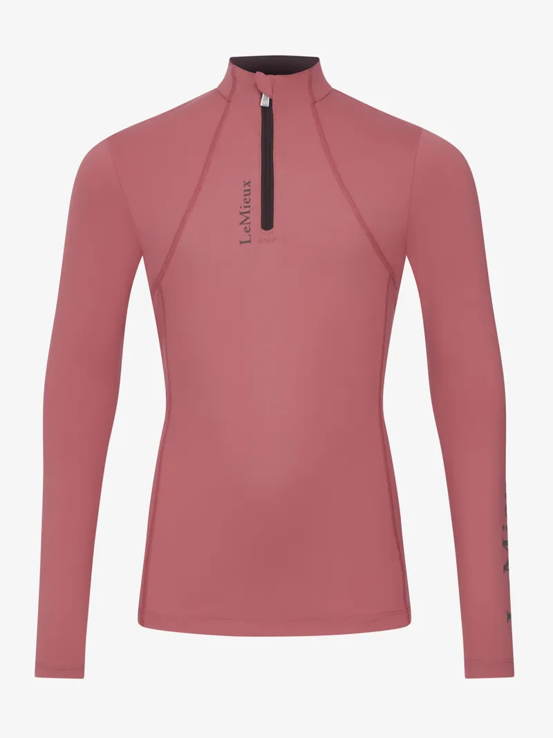 LeMieux AW25 Young Rider Baselayer-Cranberry Autumn Winter 25-1