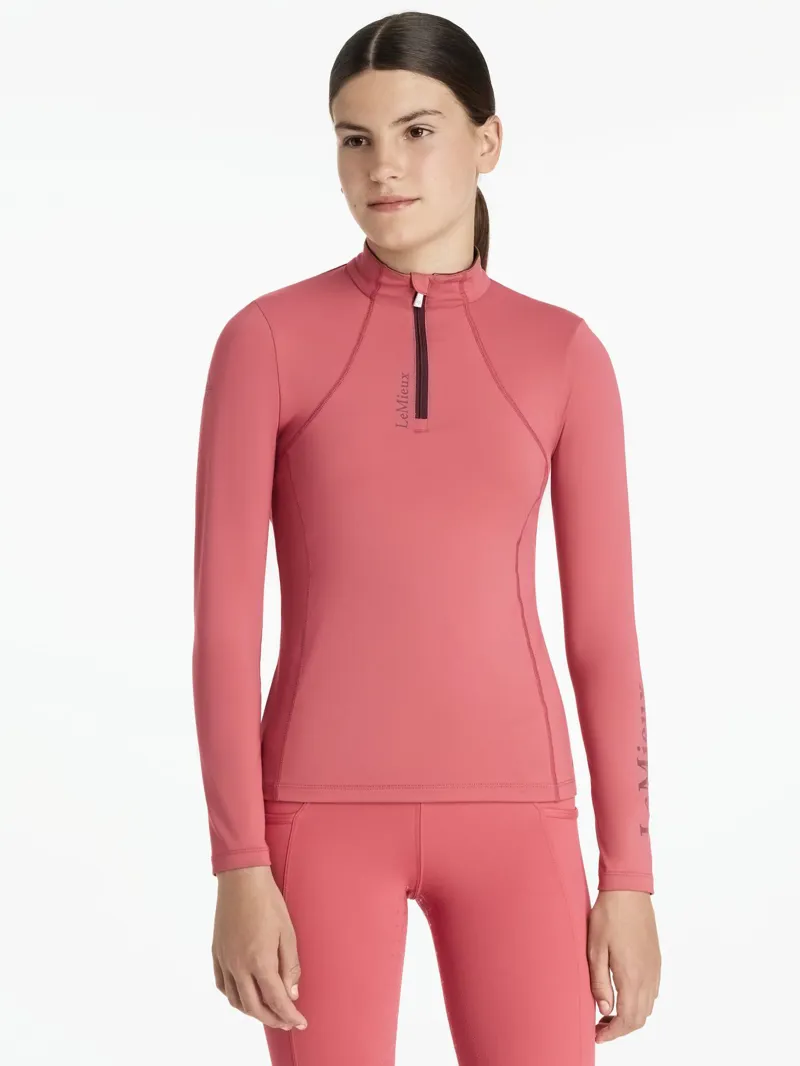 LeMieux AW25 Young Rider Baselayer-Cranberry Autumn Winter 25-2