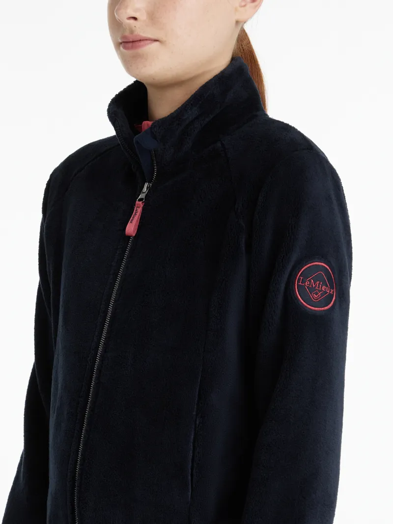 LeMieux Young Rider Libby Fleece Navy-3