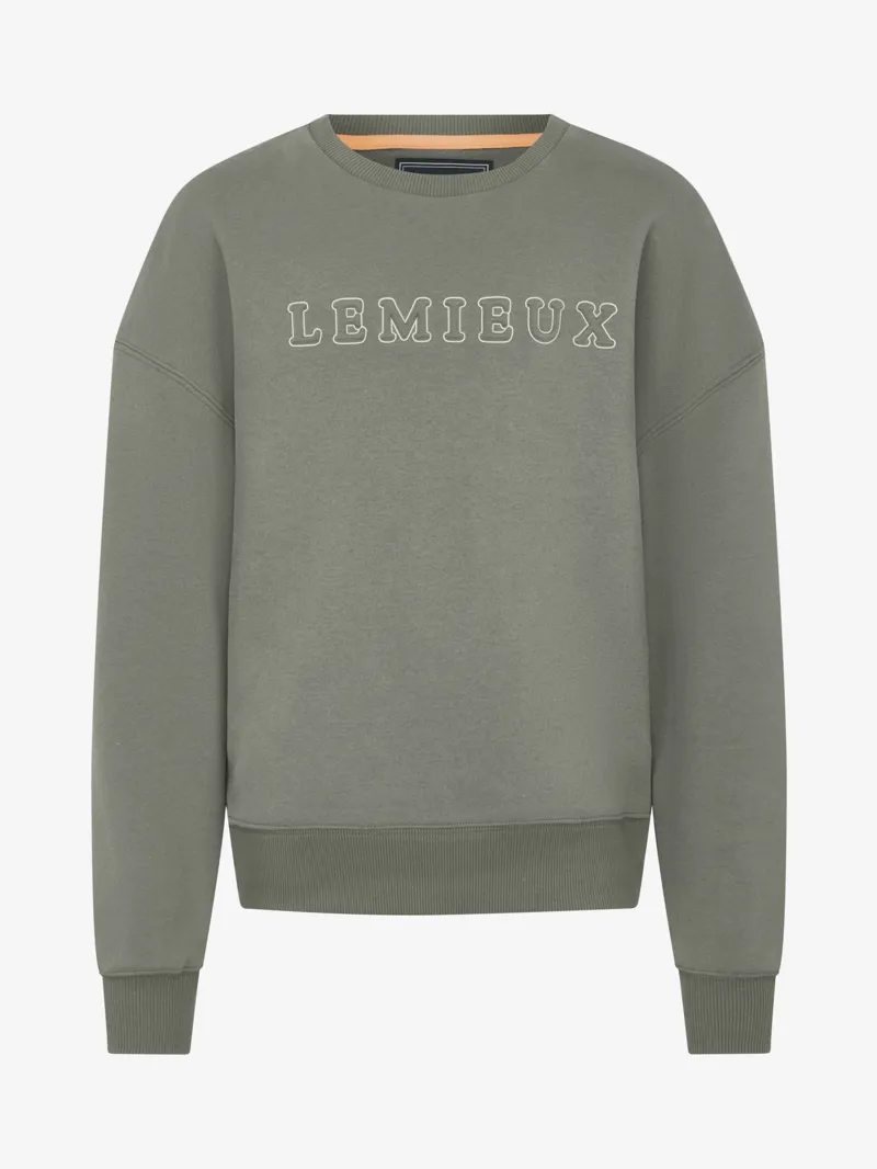 LeMieux Young Rider Carmen Crew Sweat Rosemary-1