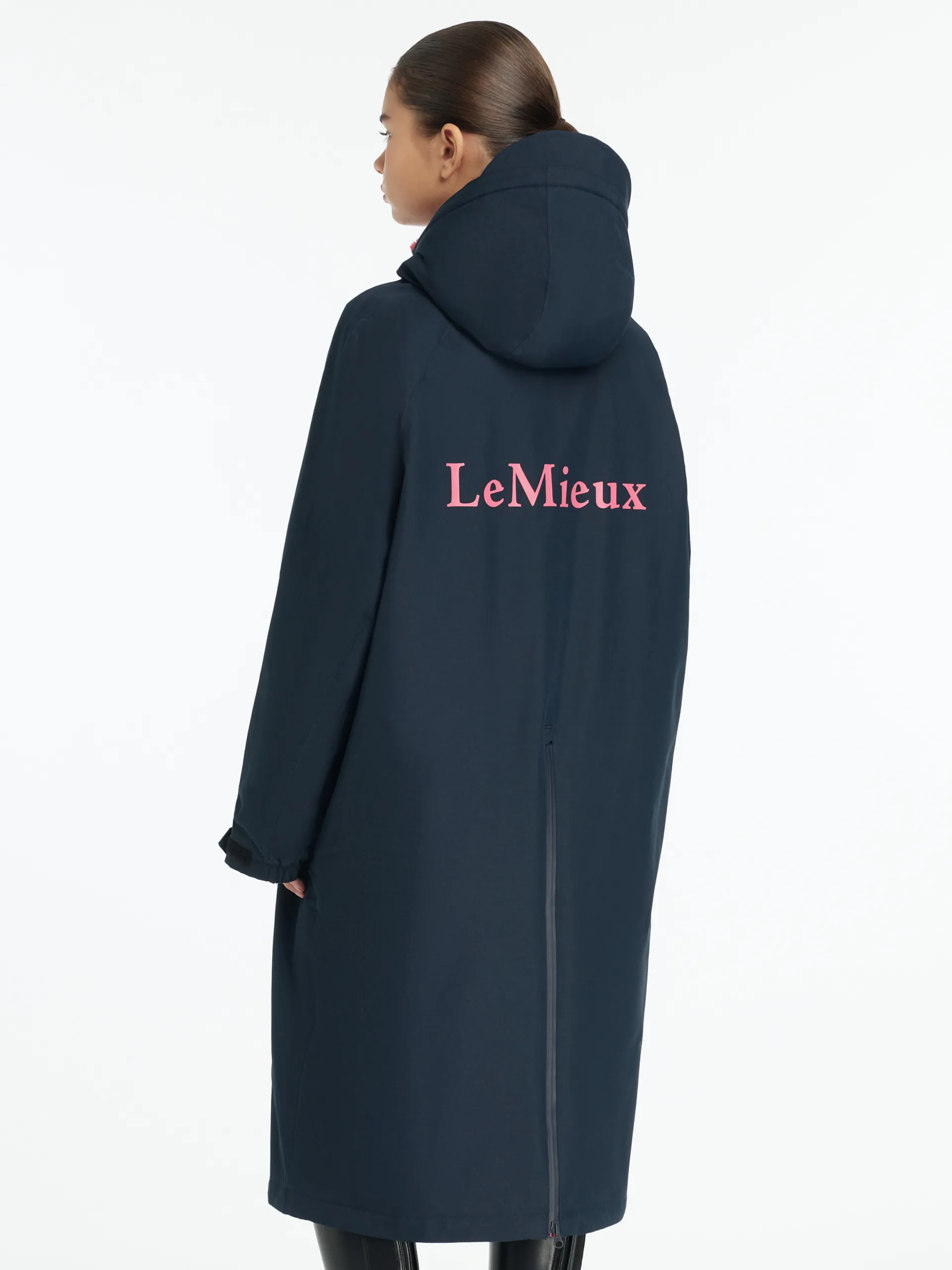 LeMieux Young Rider Hydroshield Robe Navy -Waterproof Coat