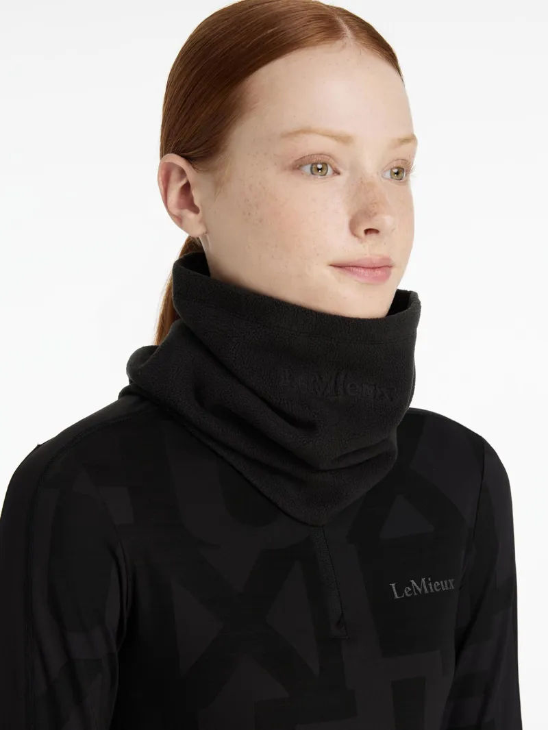 LeMieux Fleece Snood Black-2