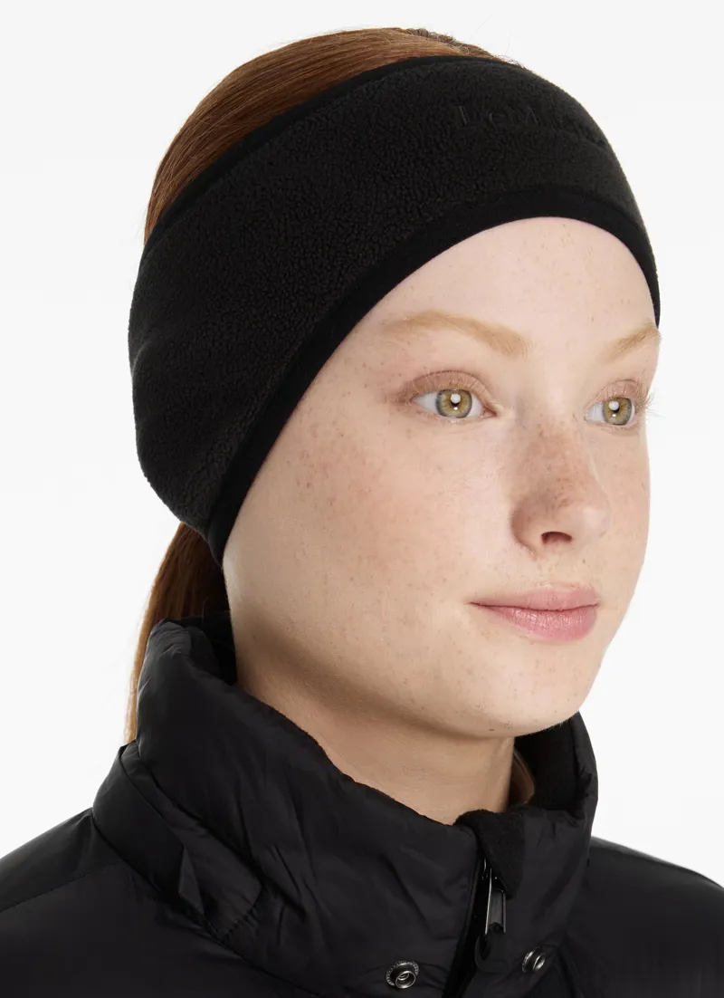LeMieux Fleece Earwarmer Black-1