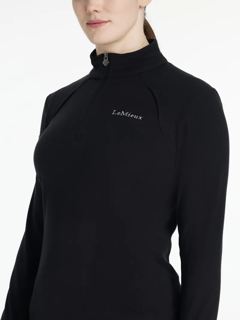 LeMieux Ladies Francis Fleece Black AW25 New Autumn/Winter Colours-3