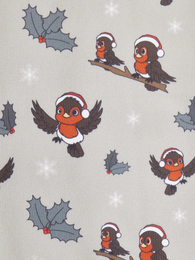 LeMieux Footsie Socks Xmas Robins-2