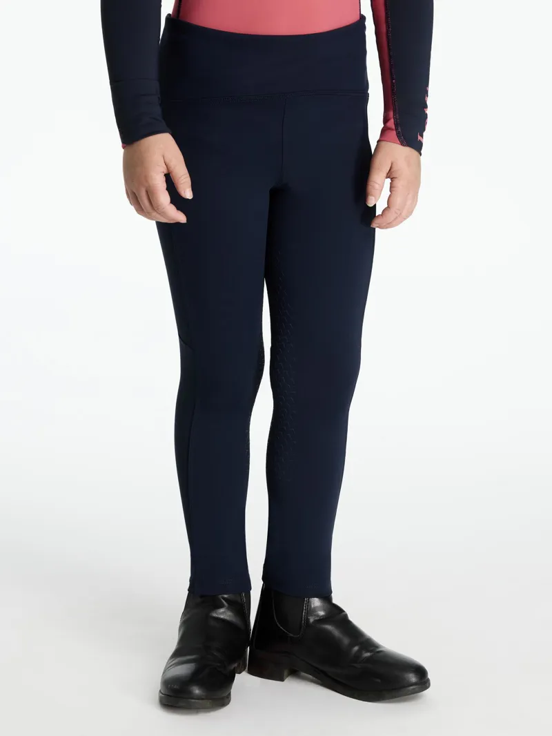 LeMieux Mini Nora Brushed Pull Ons Navy