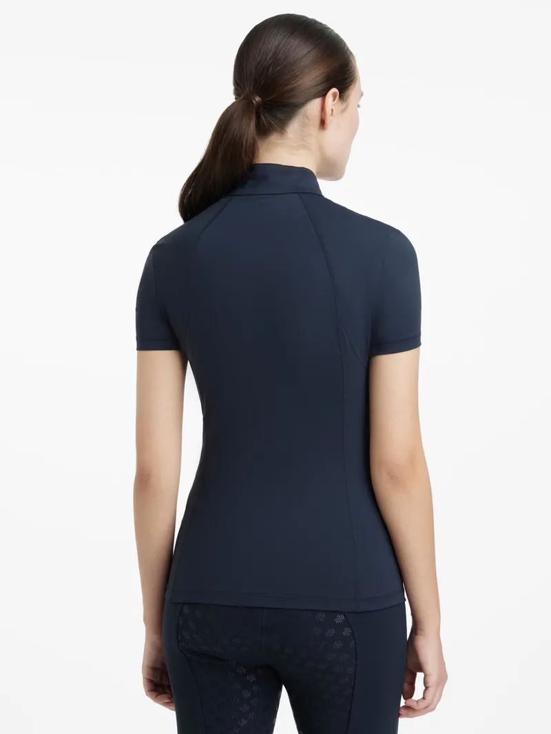 LeMieux Ladies Classique Short Sleeve Base Layer Navy SS26-2