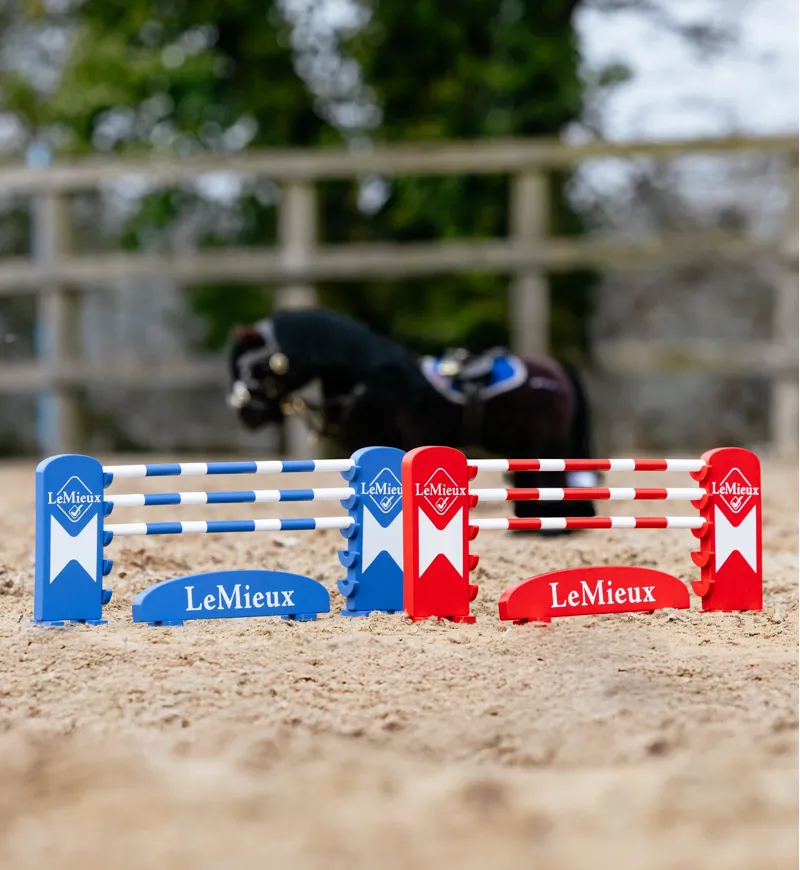 LeMieux Toy Pony Jump Set Benetton/Chilli/White