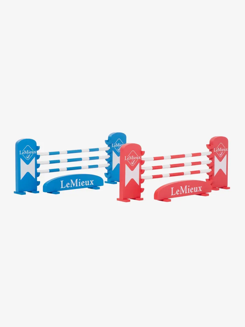 LeMieux Toy Pony Jump Set Benetton/Chilli/White-1