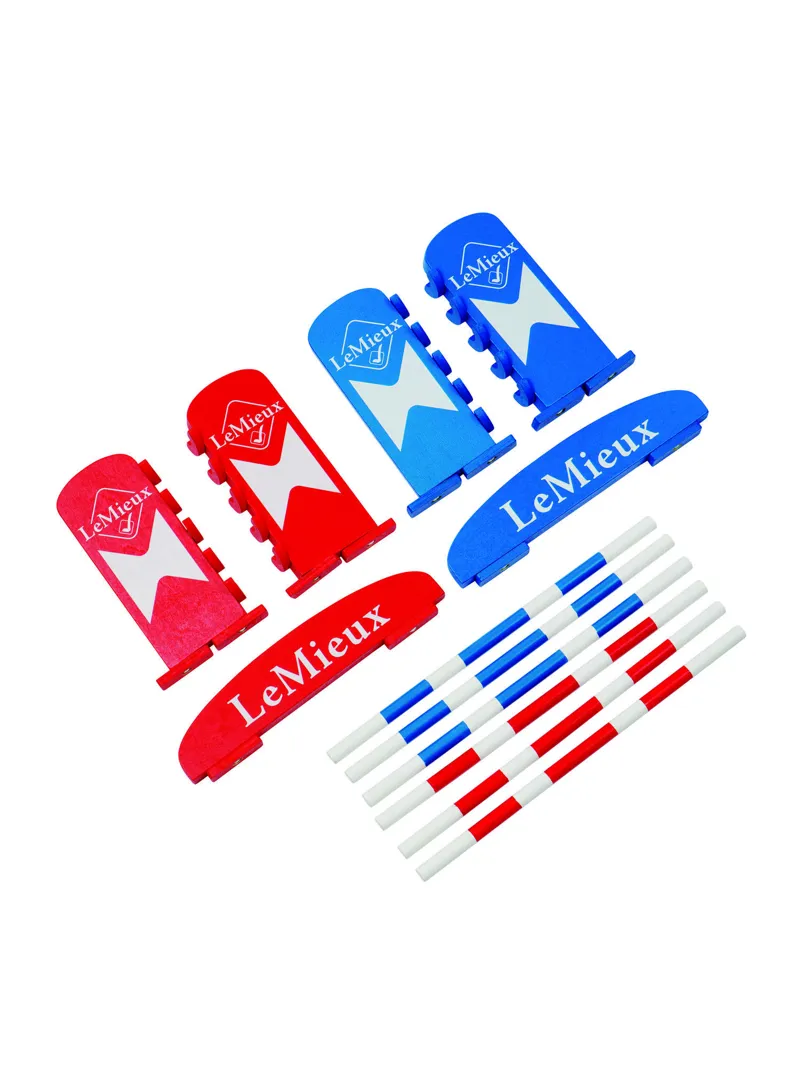 LeMieux Toy Pony Jump Set Benetton/Chilli/White-2