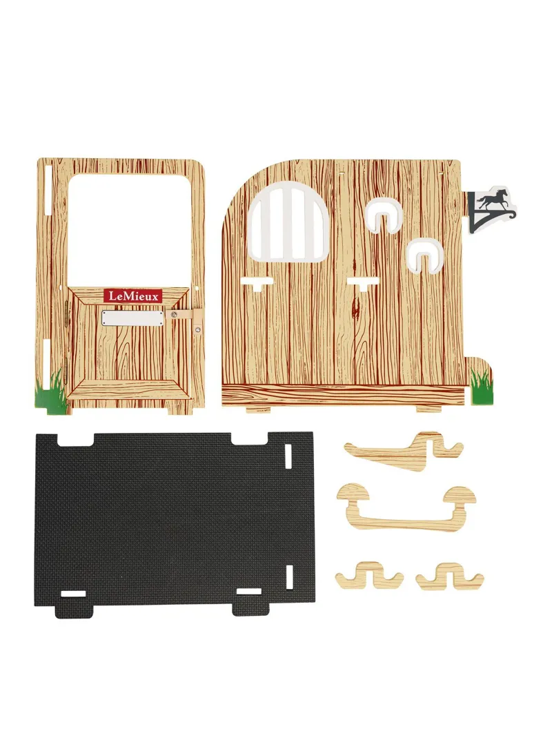 LeMieux Toy Pony Stable Set Wooden-6