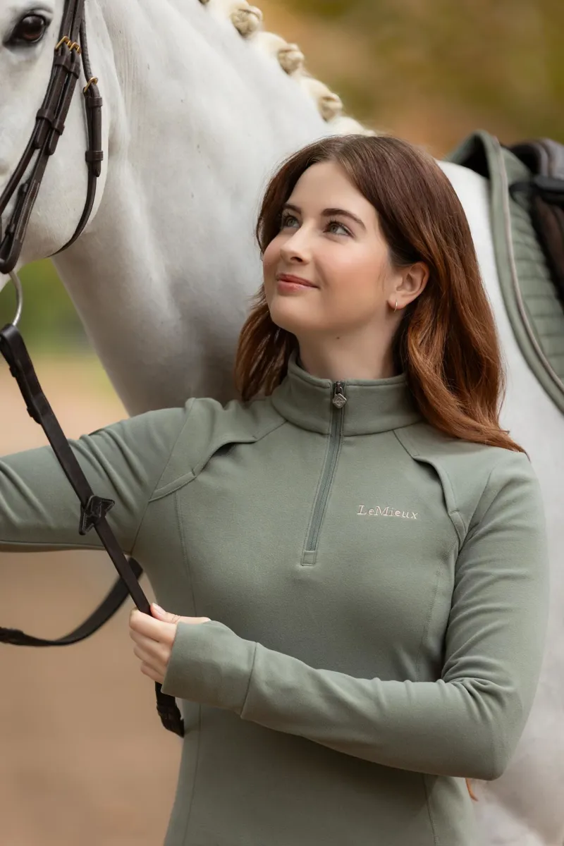 LeMieux Ladies Frances Fleece Rosemary AW25 -New Autumn Winter Colours-2