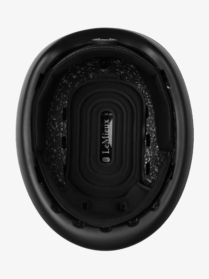 LeMieux Verv Competition Helmet Matt Black-6