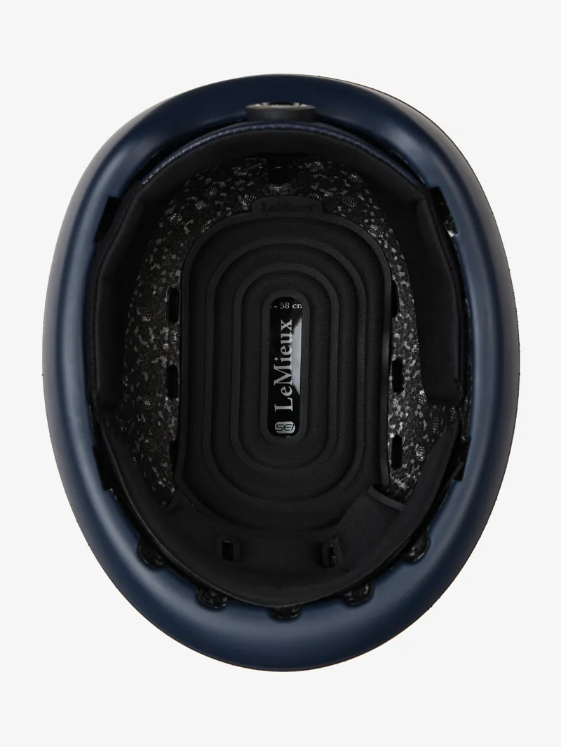 LeMieux Verv Competition Helmet Matt Navy-4