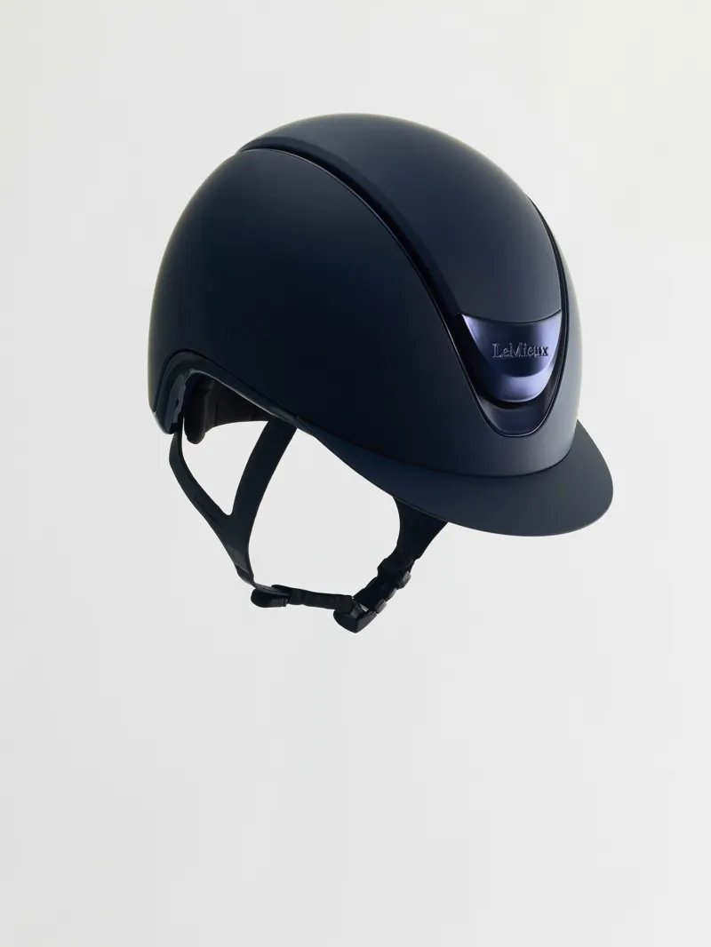 LeMieux Verv Competition Helmet Matt Navy-7