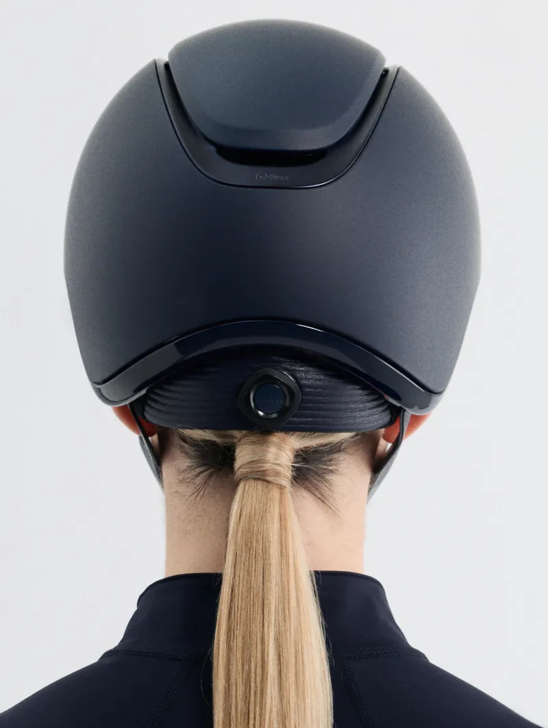 LeMieux Verv Competition Helmet Matt Navy-2