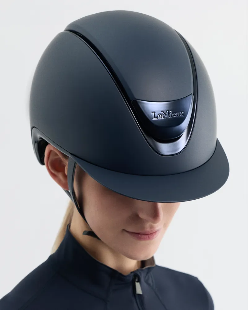 LeMieux Verv Competition Helmet Matt Navy