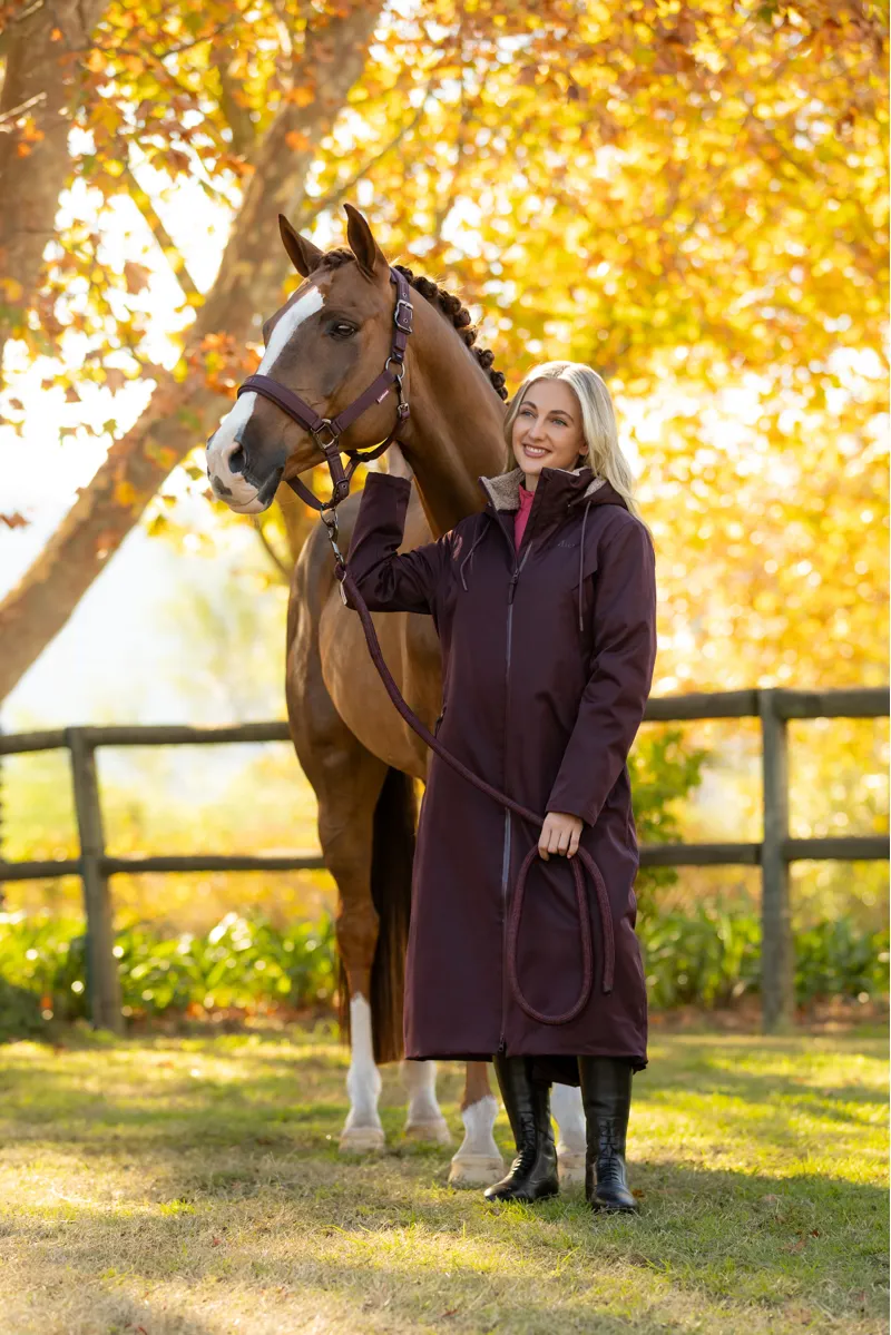 LeMieux Ladies All Elements Robe Damson-7