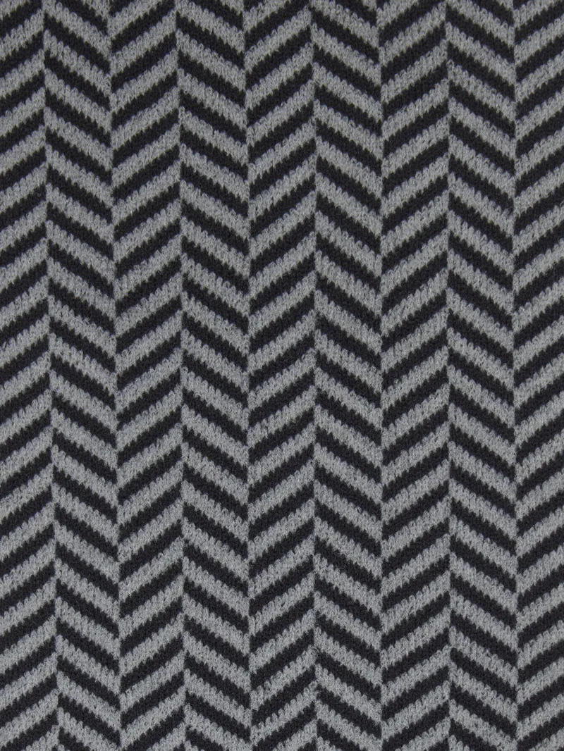 Lemieux Aspen Herringbone Sock Black-2